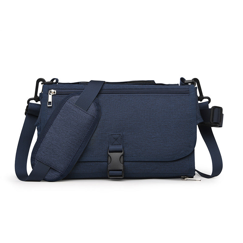 Tapis à langer portable pour bébé Sac à couches pliable multifonctionnel pour voyage en extérieur