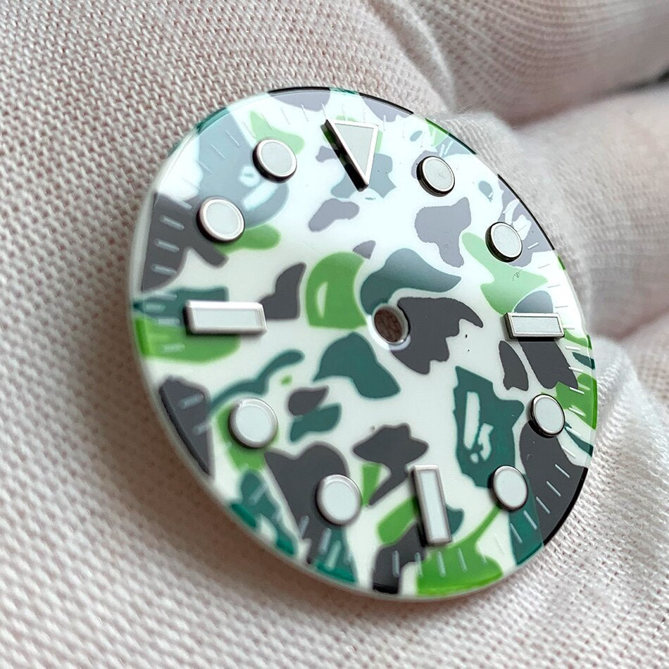 Green Luminous Camouflage Watch Accessories