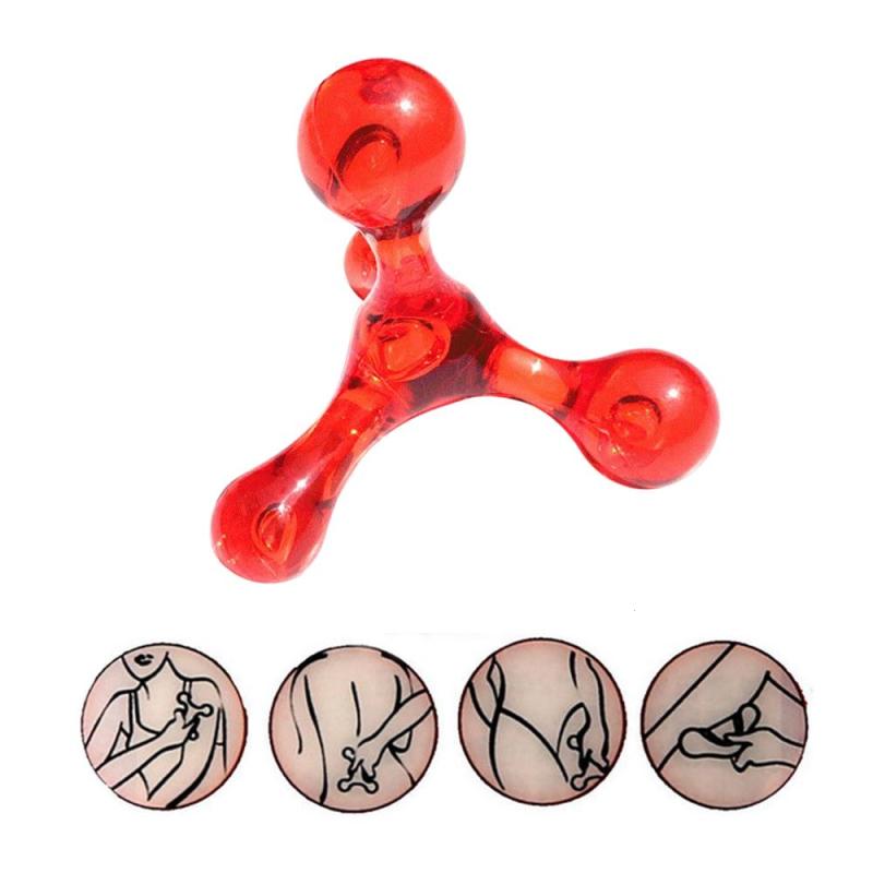 Manual frog massager