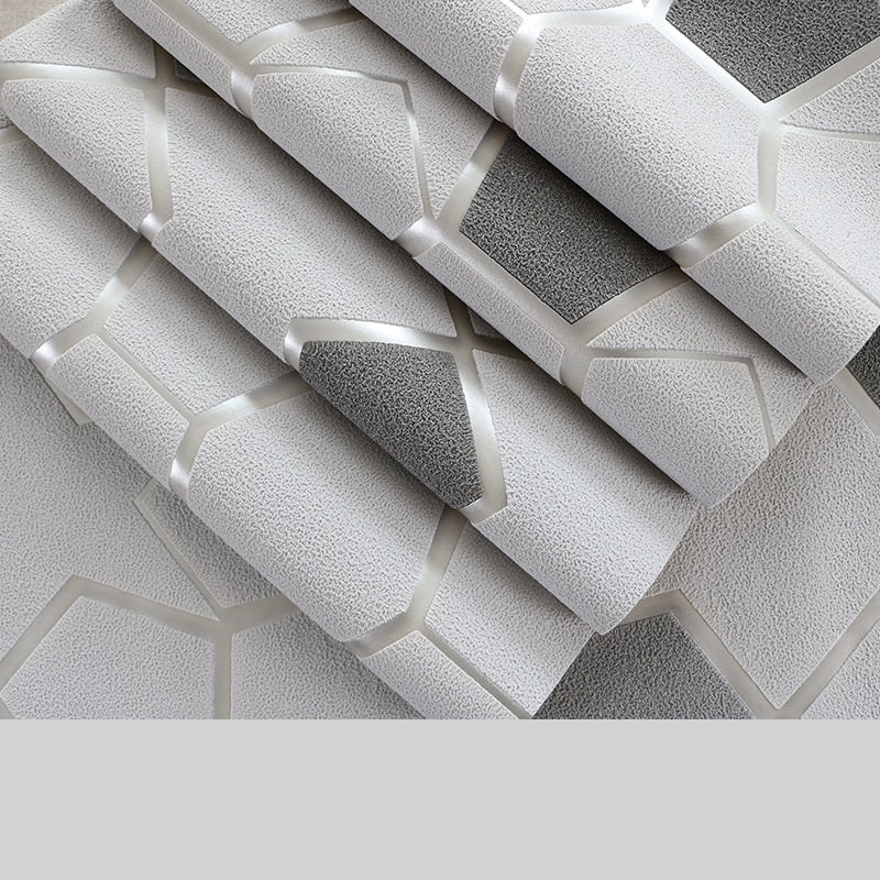 Modern Minimalist TV Background Wall Deerskin Wallpaper
