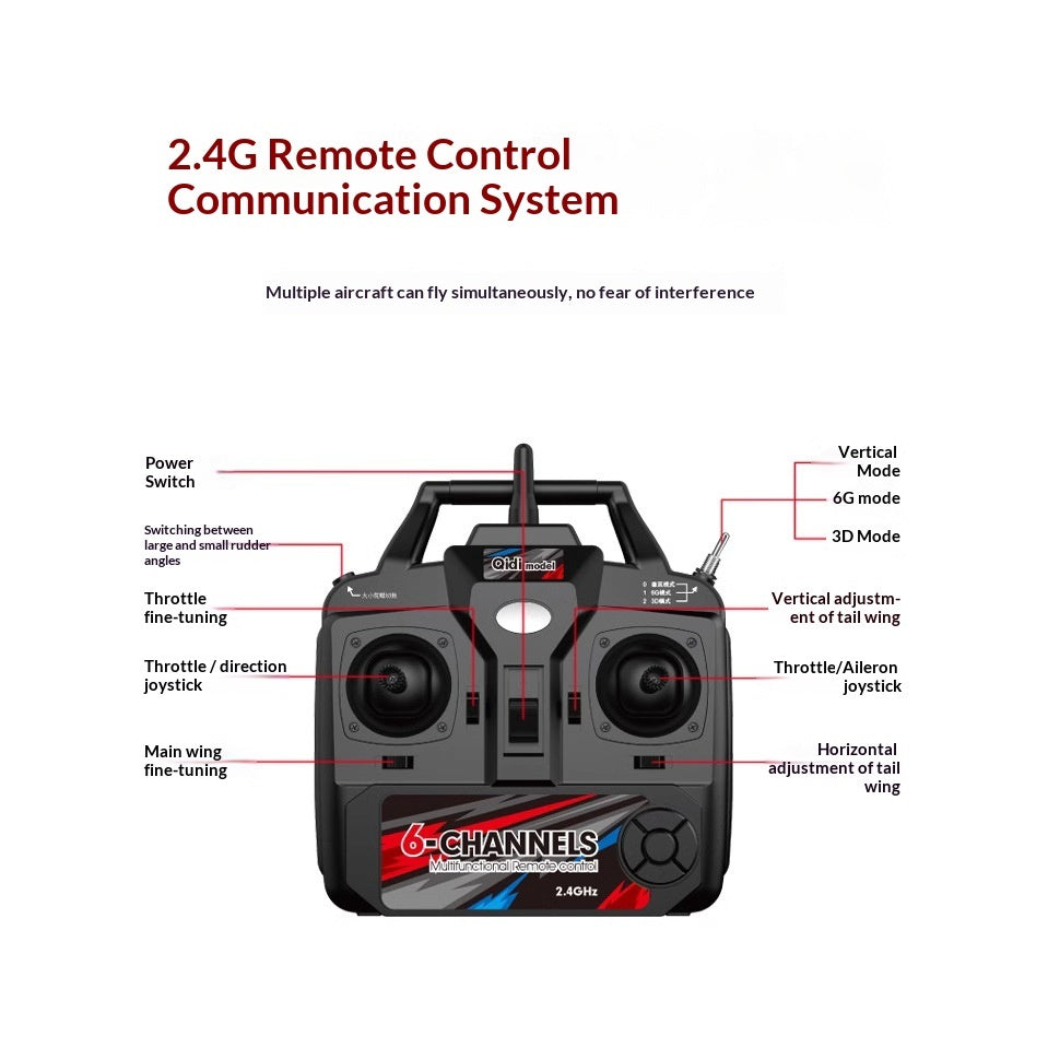 Electric Remote-controlled Foam Airplane Toy