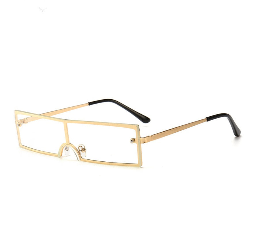 Lunettes de soleil rectangulaires