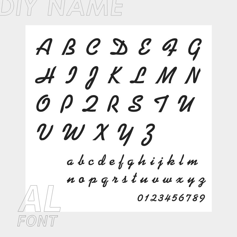 Bijoux personnalisés en acier inoxydable 316L, bracelet de cheville avec nom et alphabet anglais