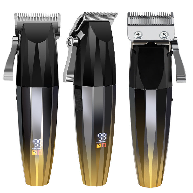 LCD Digital Display High Power Electric Hair Clipper Hair Salon Household Men
