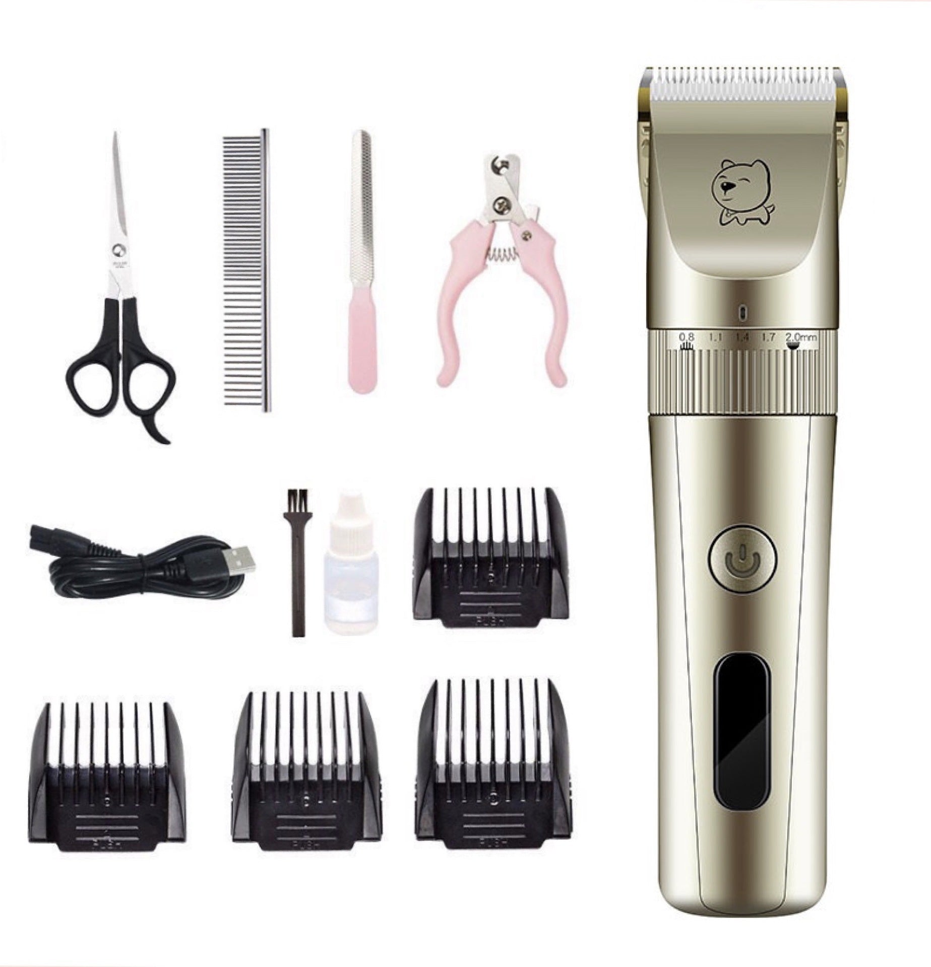Dog Hair Cutting Professional Pet Knife Head Hair Pusher
