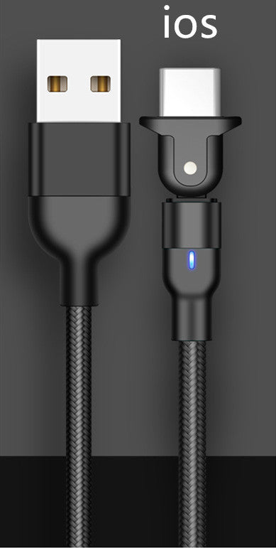 180 degree data cable