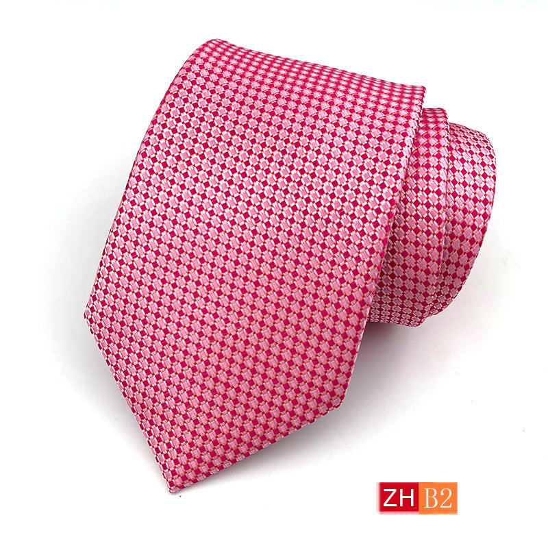 Cravate combinée homme en polyester et soie