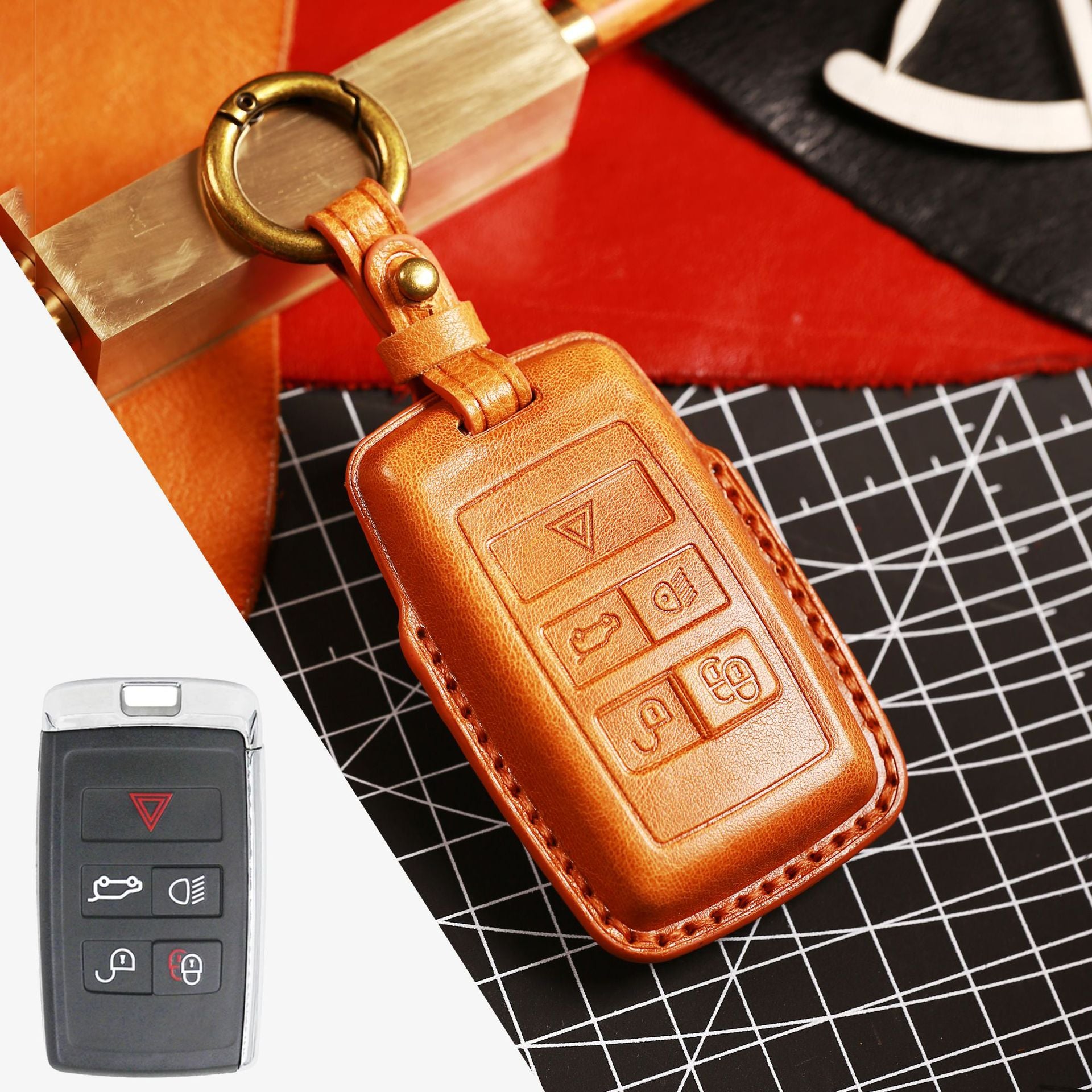 New Fashion Personality Leather Key Cover