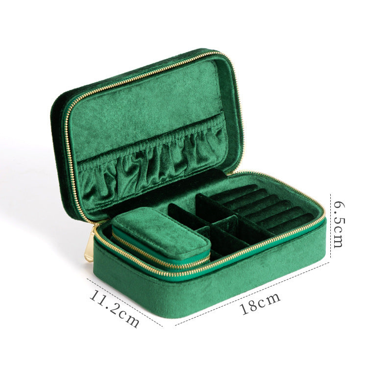 Boîte de rangement portable pour bijoux pour femmes