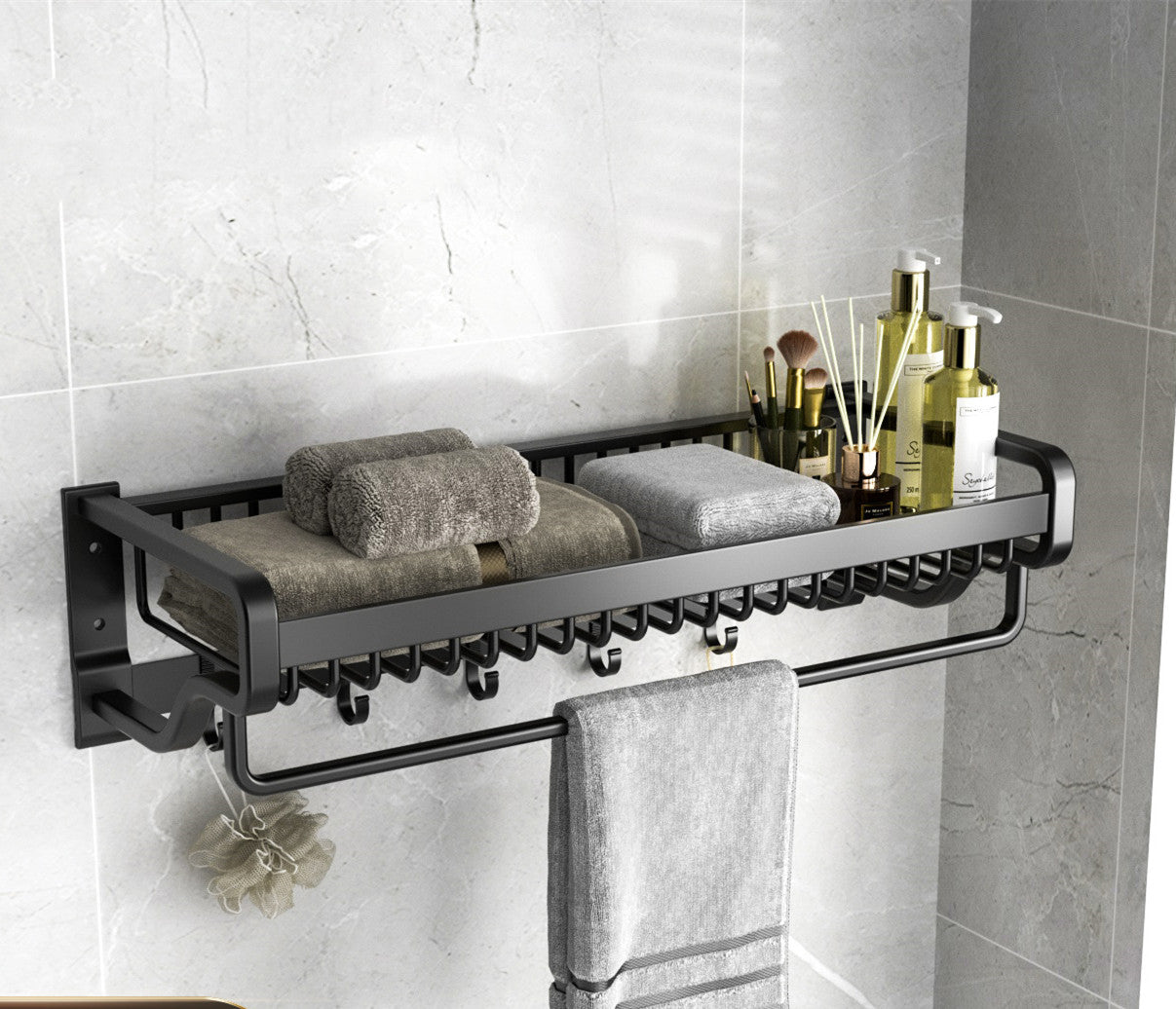 No-punch Bathroom Wall-mounted Toilet Rack