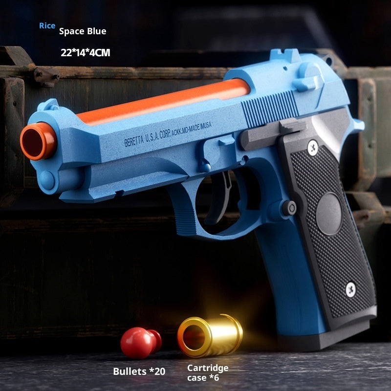 M9A3 Mechanical Linkage Continuous Hair Throwing Shell Toy Gun