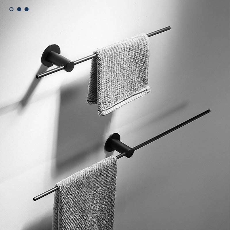 Bathroom Towel Rack Punch-free Bathroom Stainless Steel
