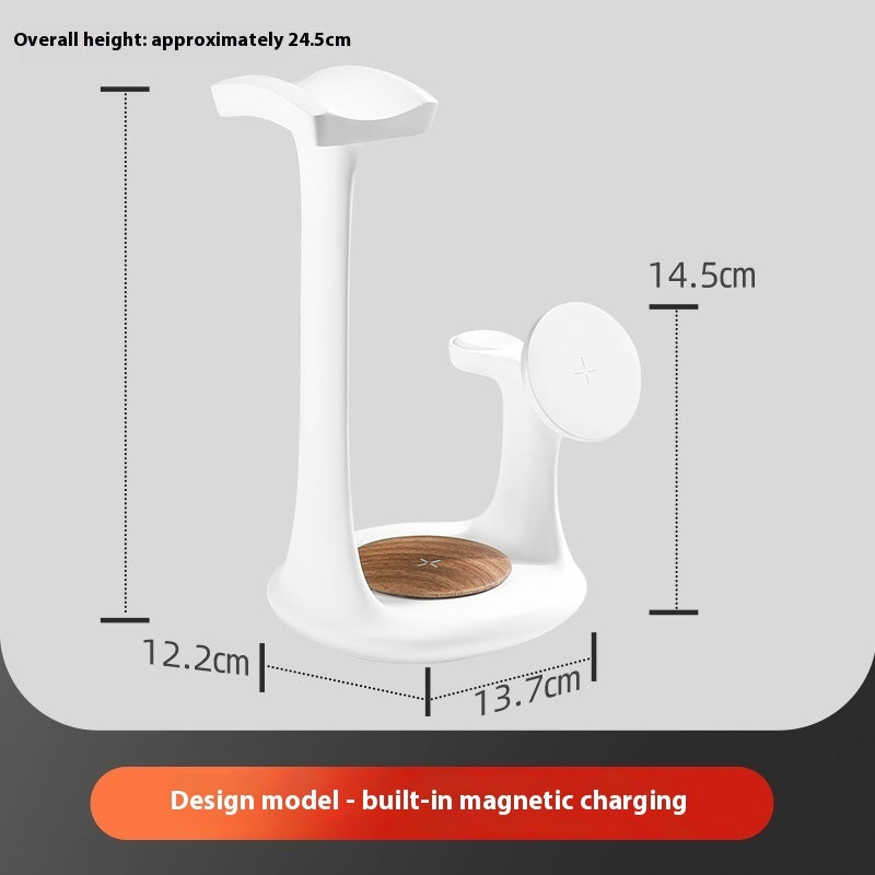 Creative Three-in-one Magnetic Wireless Charging Mobile Phone Holder