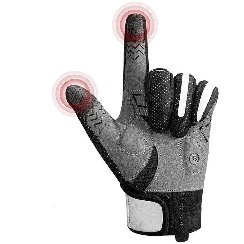 Heat And Charge Warm Touch Screen Riding Gloves