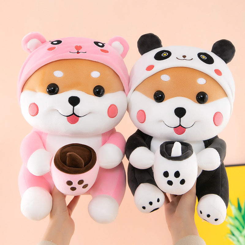 Peluche mascotte cadeau Saint-Valentin