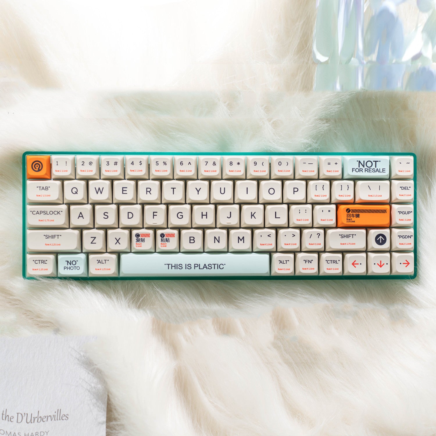 Transparent Tri-mode Kit RGB Silent Mechanical Keyboard