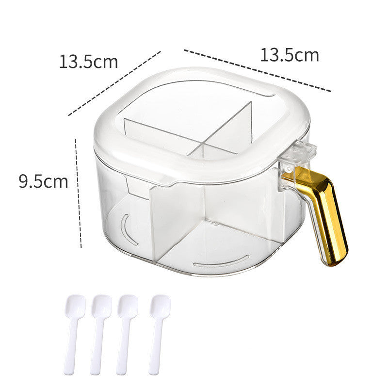 Ensemble de pots à épices avec couvercle pour la maison