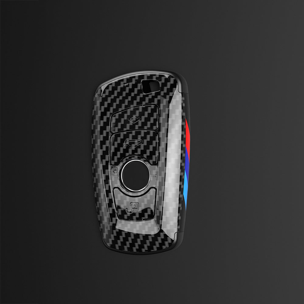 Car Carbon Fiber Key Case Buckle