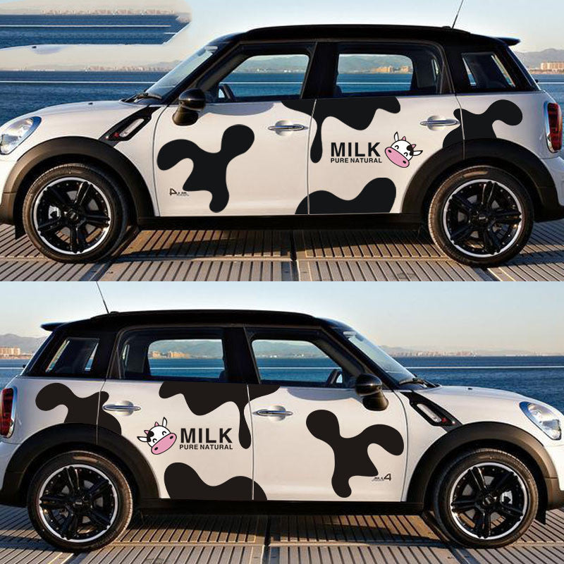 Autocollants de voiture Créativité Personnalité Décoration de carrosserie Fleurs à tirer