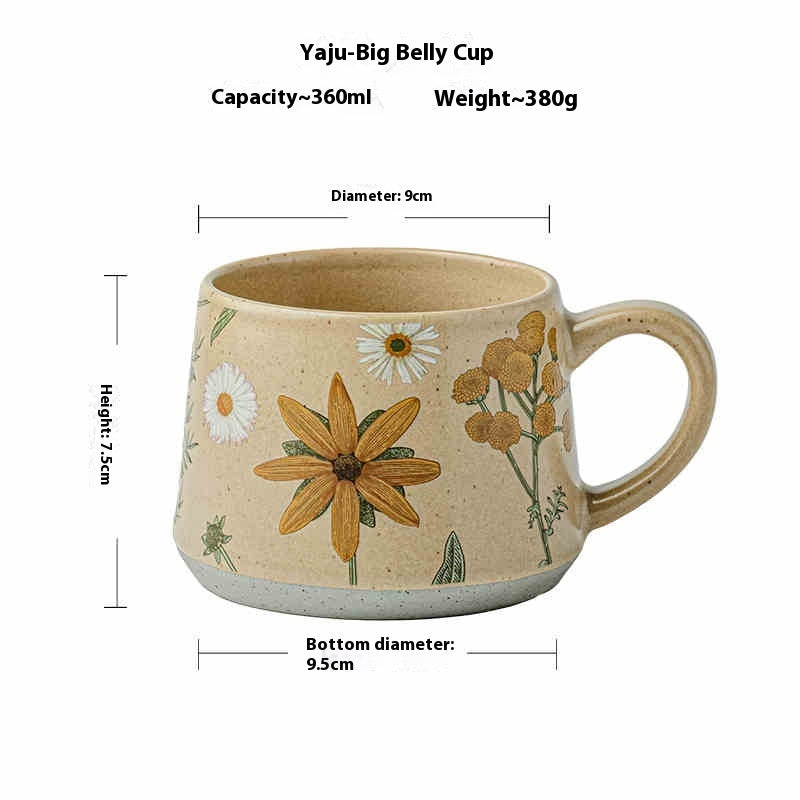 Tasse à café en céramique faite à la main