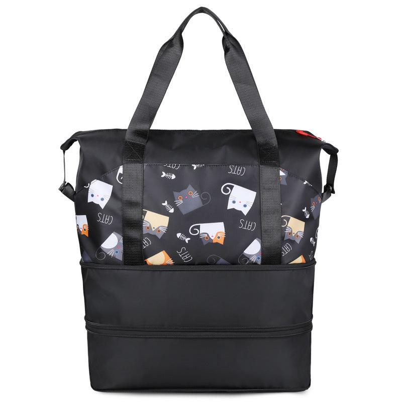 New Large Capacity Excursion Bag Dry Wet Separation Gym Bag