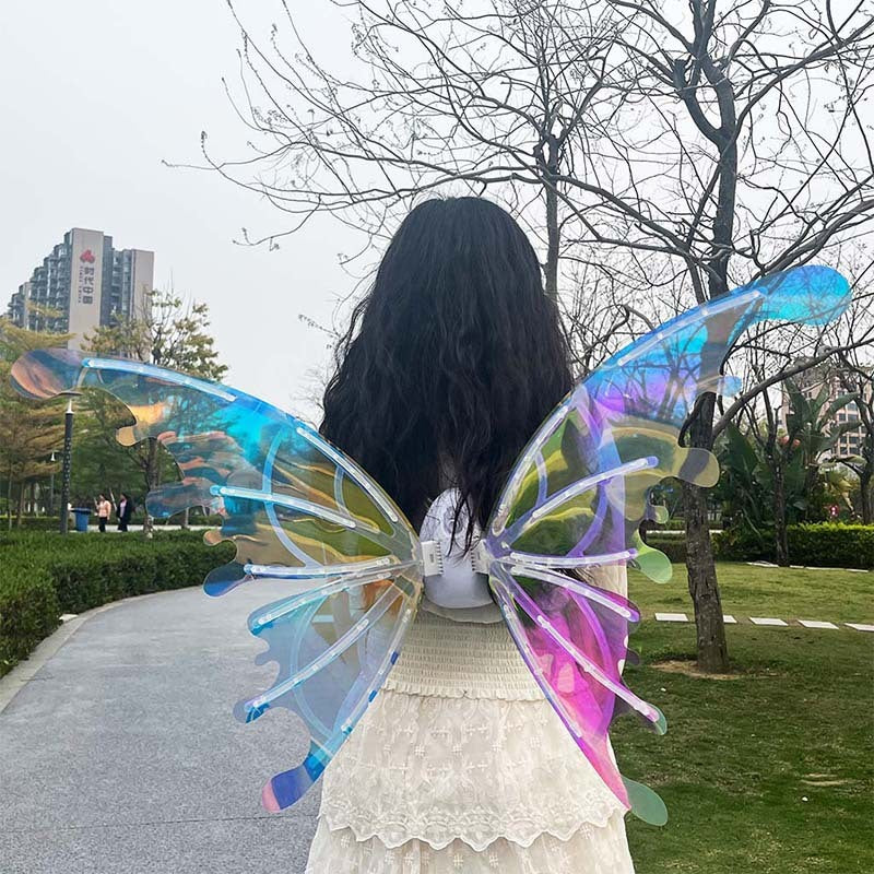 Girl Light-emitting Butterfly Electric Wings Toys With Lights