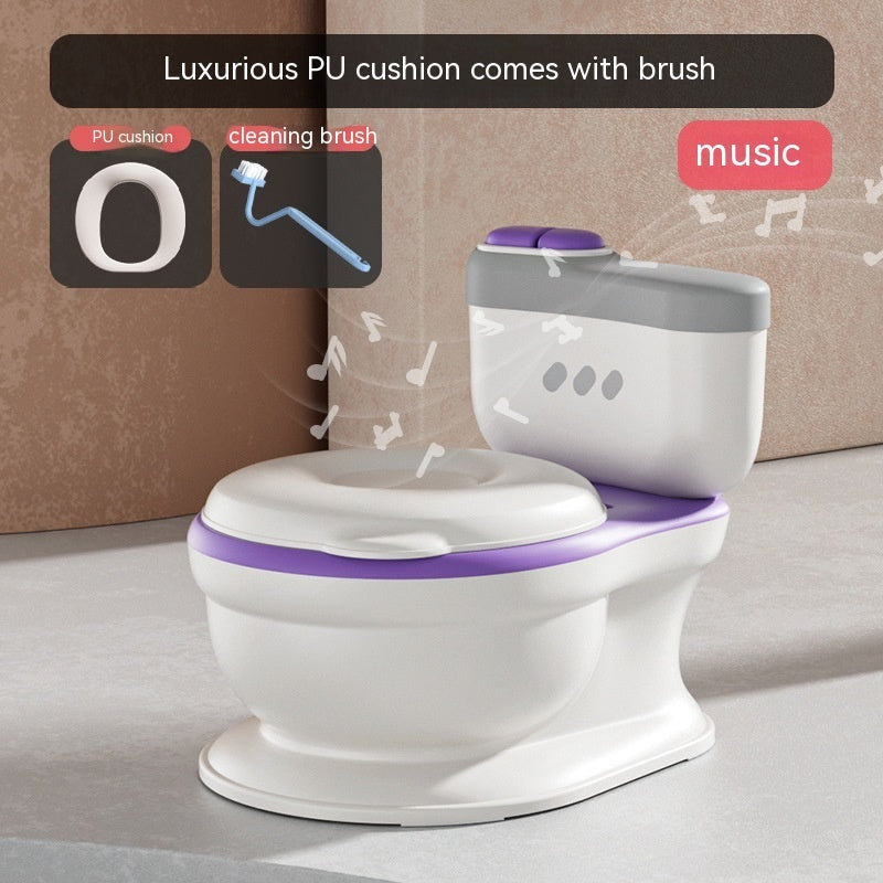 Portable Children's Simulation Toilet Bucket