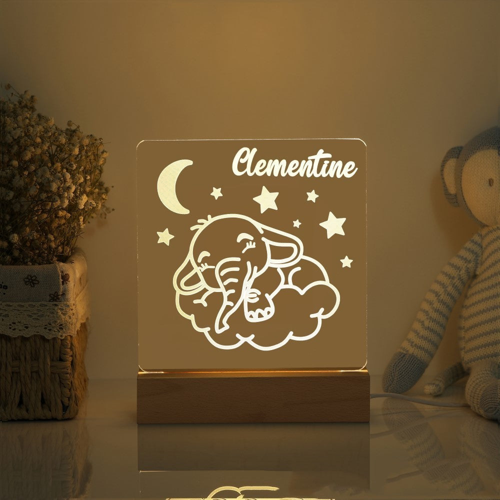 LED Bedside Lamp Children's Cartoon