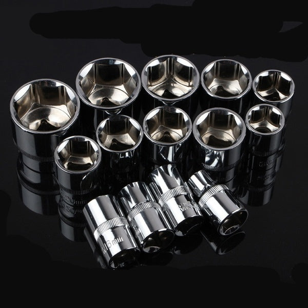 Clé à cliquet à douille en acier au vanadium