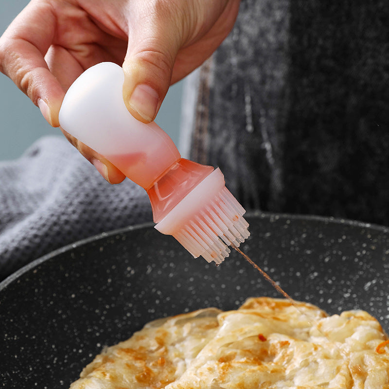 Brosse à barbecue en silicone résistante aux hautes températures