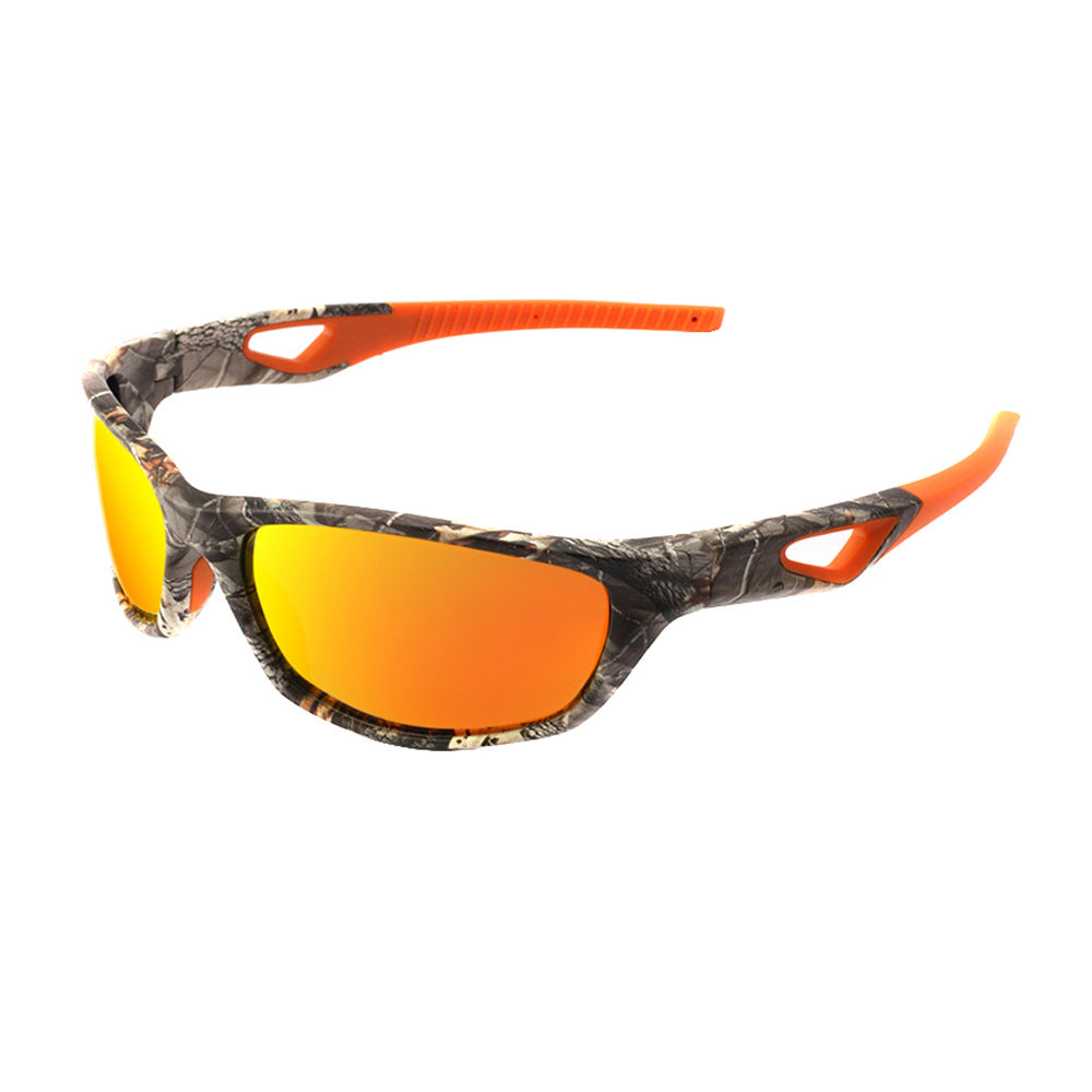 Europe et États-Unis camouflage lunettes de sport équitation pêche lunettes de soleil polarisées film couleur lunettes polarisées