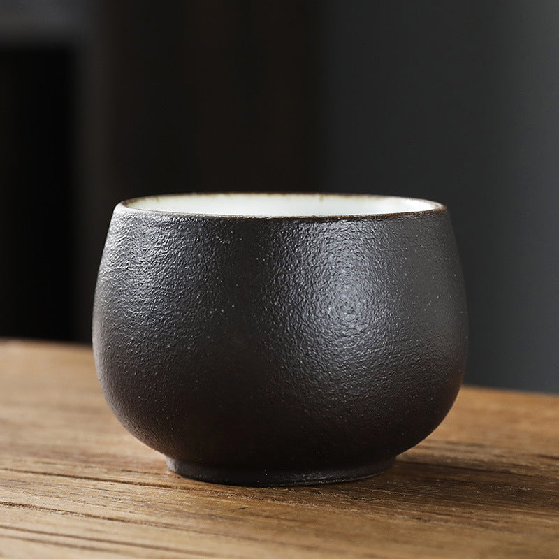 Simple Style Retro Domestic Ceramic Fambe Tea Cup