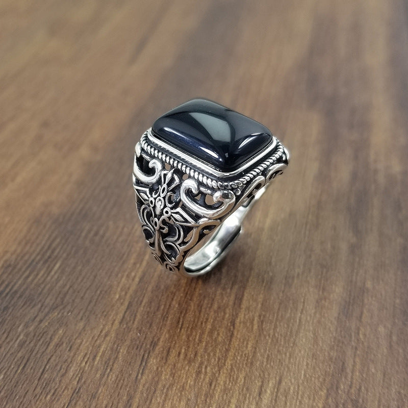 Bague en argent sterling 925 pour homme