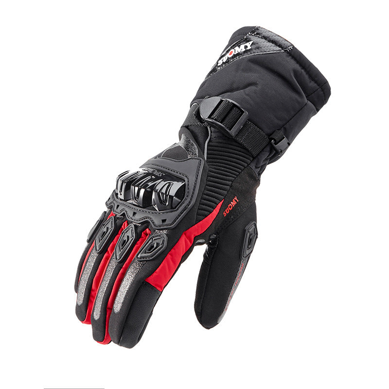 Gants de moto d'hiver chauds, imperméables et résistants au froid