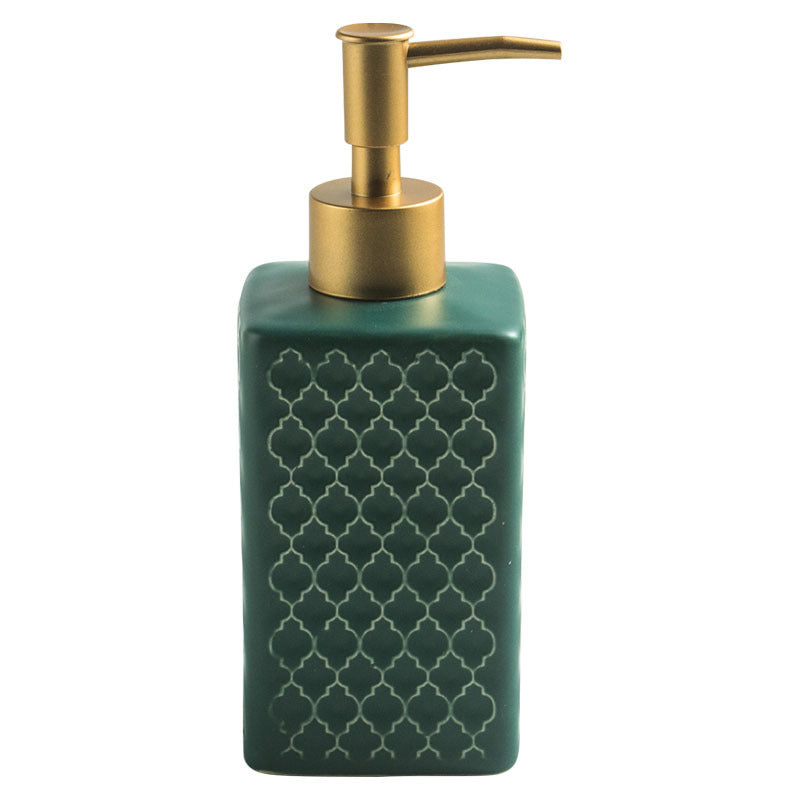 Simple And Light Luxury Ceramic Hand Sanitizer Travel Bottle