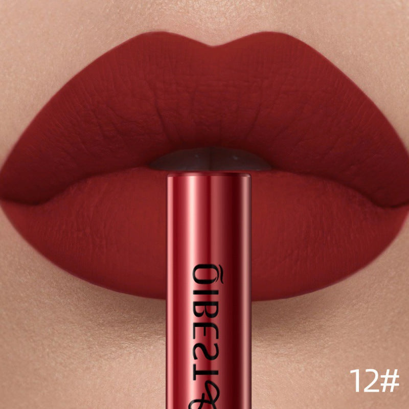 Rouge à lèvres liquide mat 24 couleurs