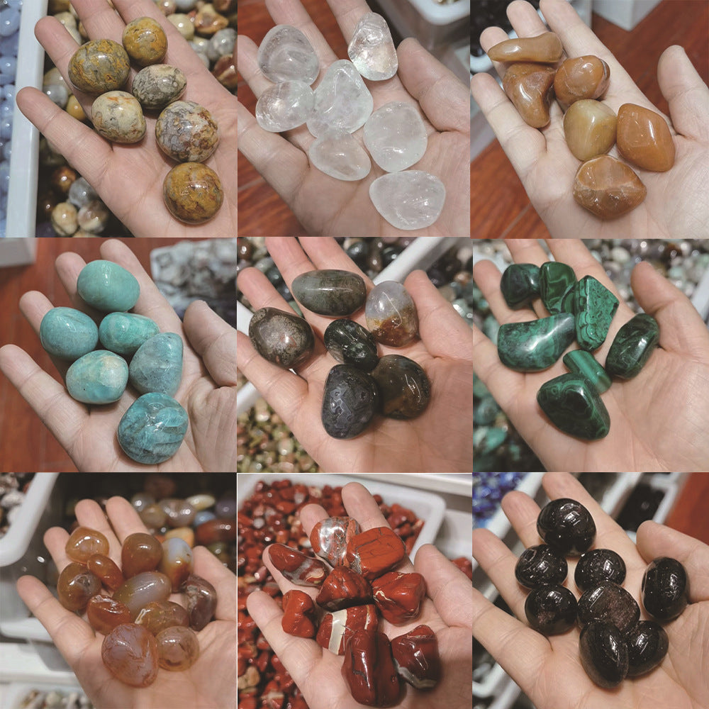 Natural Large Grain Polished Crystal Stone