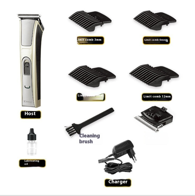 Carbon Steel Cutter Head Silver Target High-speed Motor Electric Hair Clipper