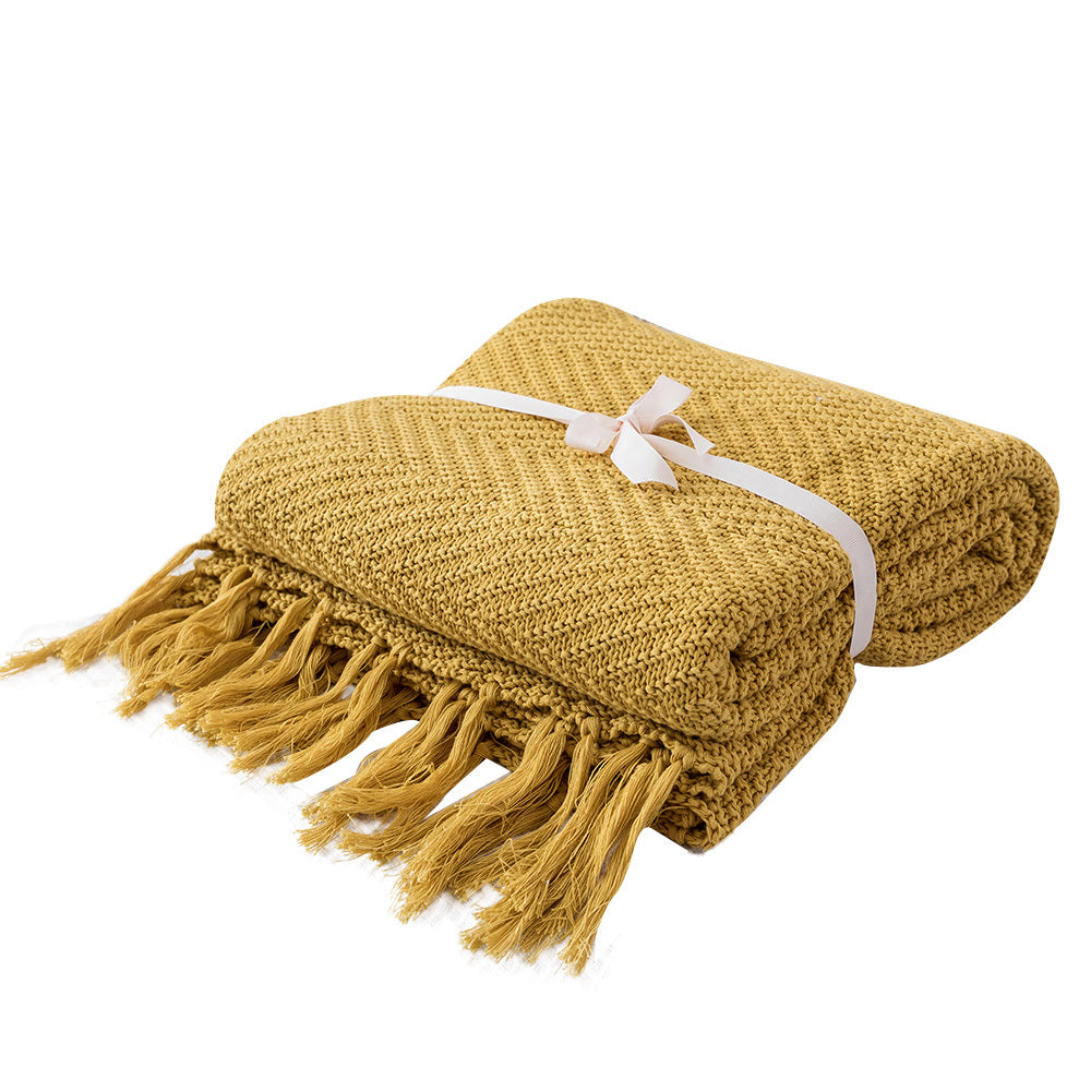 Nordic Sofa Blanket Air Conditioning Cover Photography Blanket