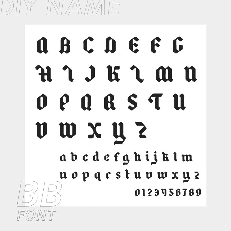 Bijoux personnalisés en acier inoxydable 316L, bracelet de cheville avec nom et alphabet anglais