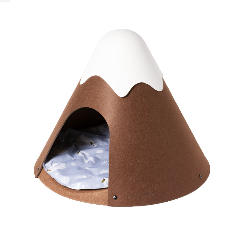 Tente douillette pour animaux de compagnie « Snow-top » (litière fermée)