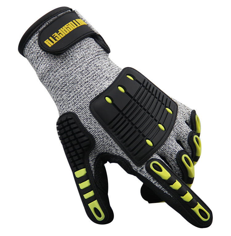 Anti shock, anti smashing, anti cutting and anti-collision gloves