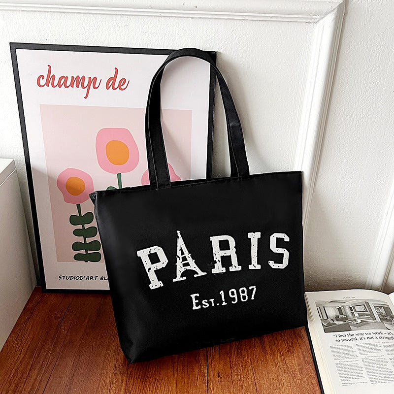 Fashion Canvas Large Capacity Women's Shoulder Bag