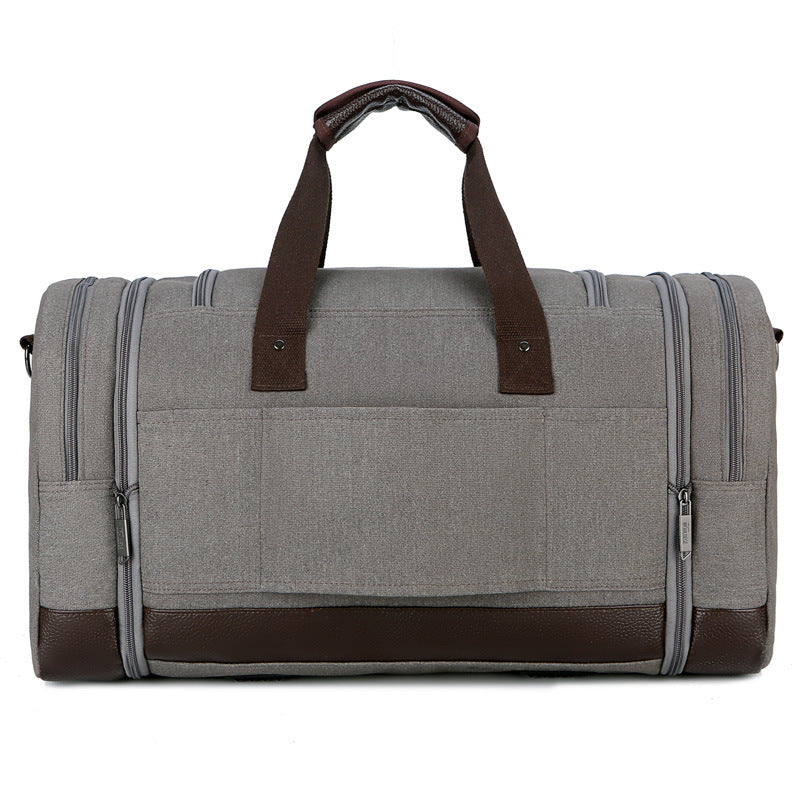 Sac de voyage grande capacité en toile Sac de cabine pour hommes Sac de sport coréen Sac de gym