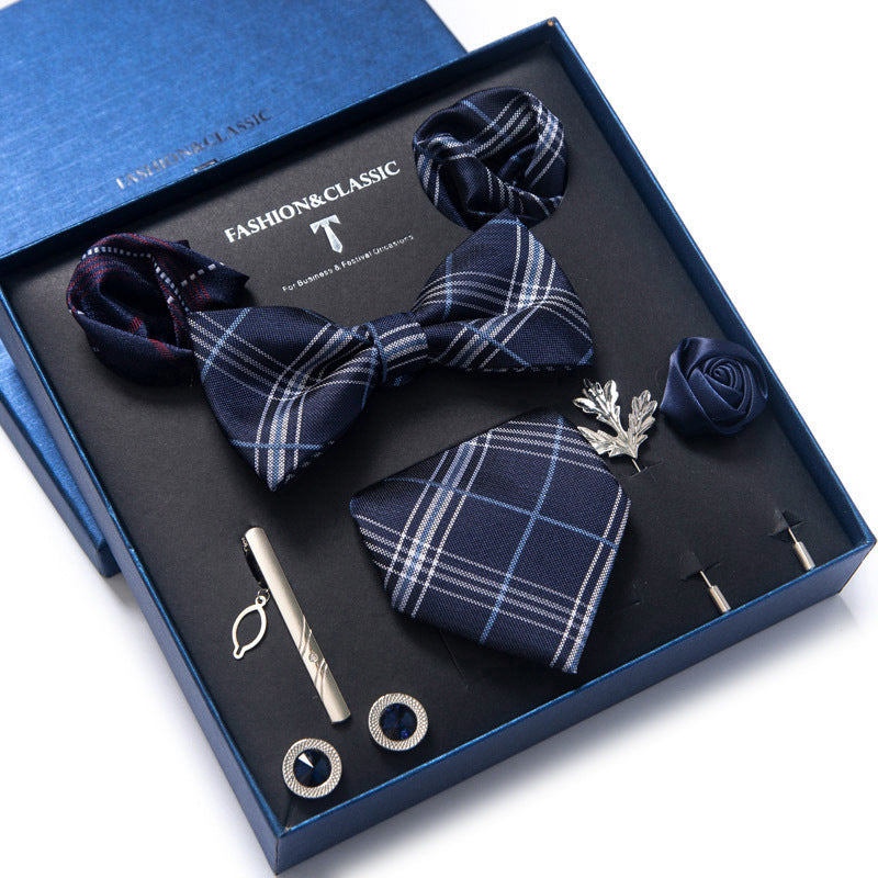 Ensemble cravate et costume formel 8 pièces pour homme