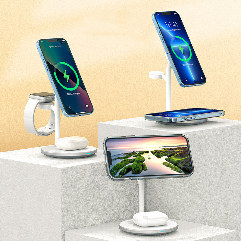 Three In One Wireless Charger Bracket