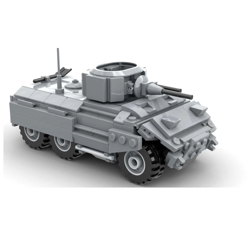 Jouet pour garçon avec tourelle rotative et modèle assemblé