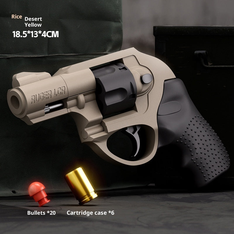 Left-wheel Soft Bullet Gun Can Launch Toy Gun
