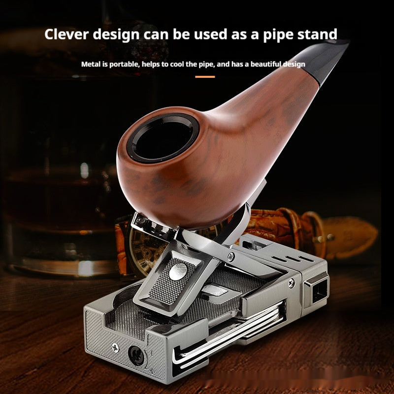 Cigar Pipe Lighter Windproof 3-in-1 Multifunctional