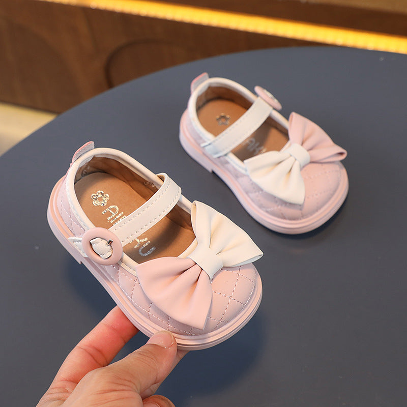 Spring And Autumn Soft Bottom Baby Children Princess Toddler Shoes